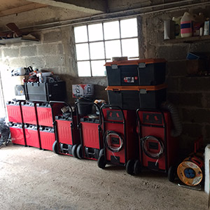 Services FLAMEO - Asséchement après dégat des eaux