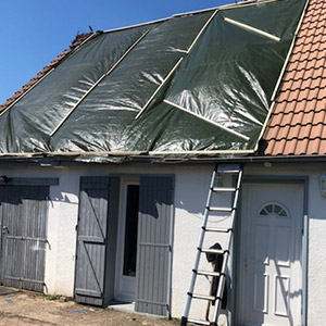 Services FLAMEO - Bachage protection des toits