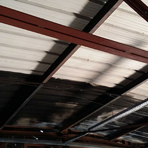 Services FLAMEO - Décontamination toiture après incendie